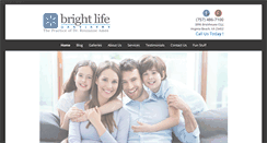 Desktop Screenshot of brightlifedentistry.com